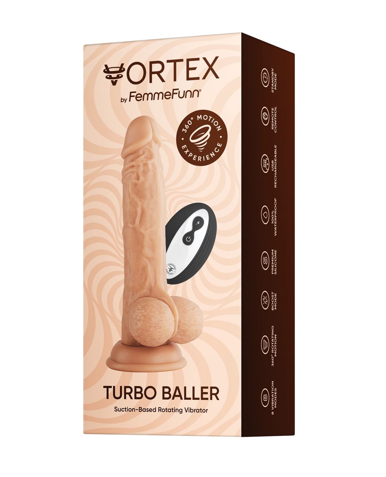 Femme Funn Wireless Turbo Baller 2.0 Dildo Vibrator