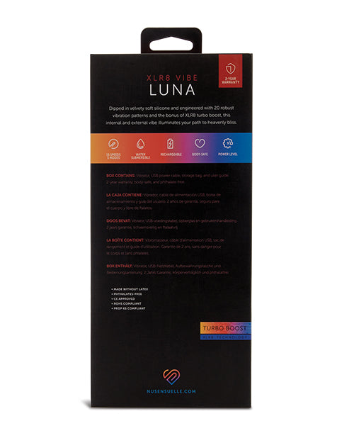Nu Sensuelle Luna Velvet Touch XLR8 Vibe