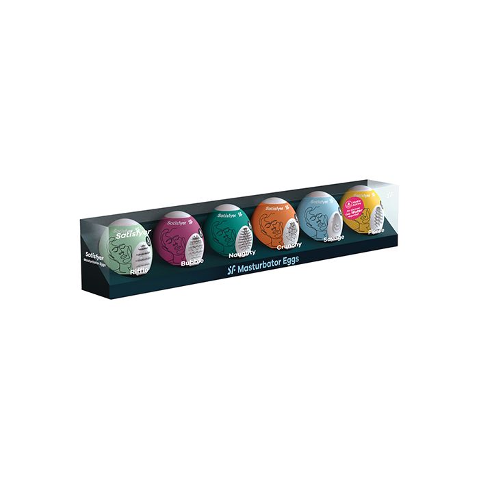 Satisfyer Masturbator Egg - 6 Set