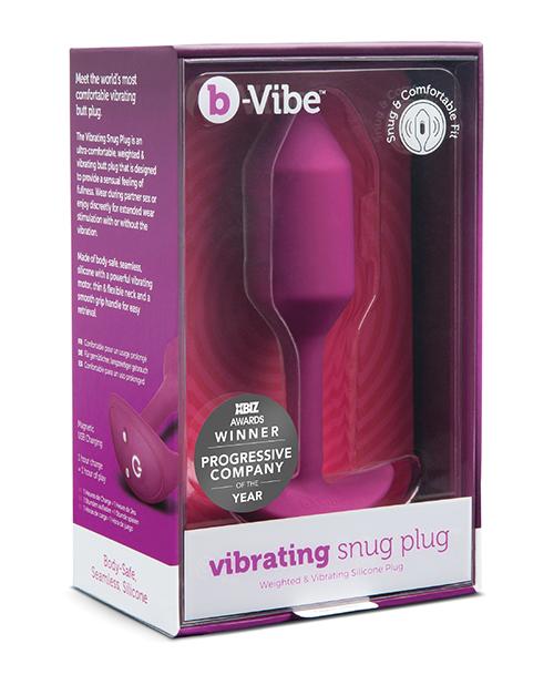 b-Vibe Vibrating Snug Plug - M 