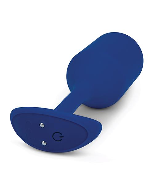 b-Vibe Vibrating Snug Plug - XL Blue 