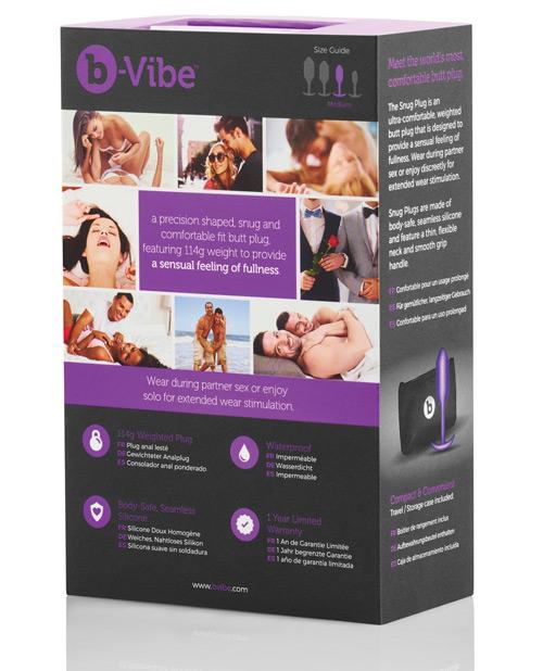 b-Vibe Weighted Snug Plug 2