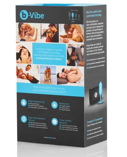 b-Vibe Weighted Snug Plug 3