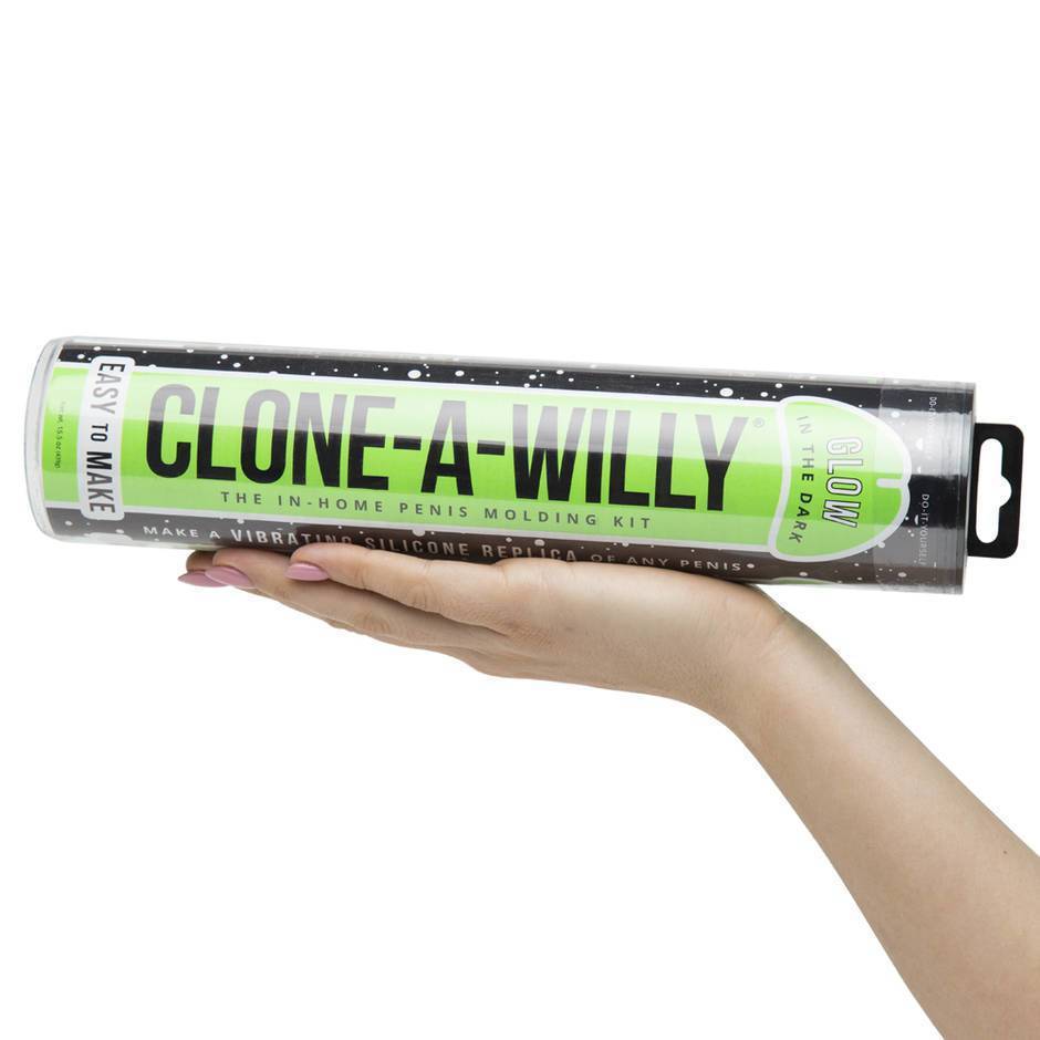 Clone-A-Willy Kit Vibrating - Glow In The Dark Original
