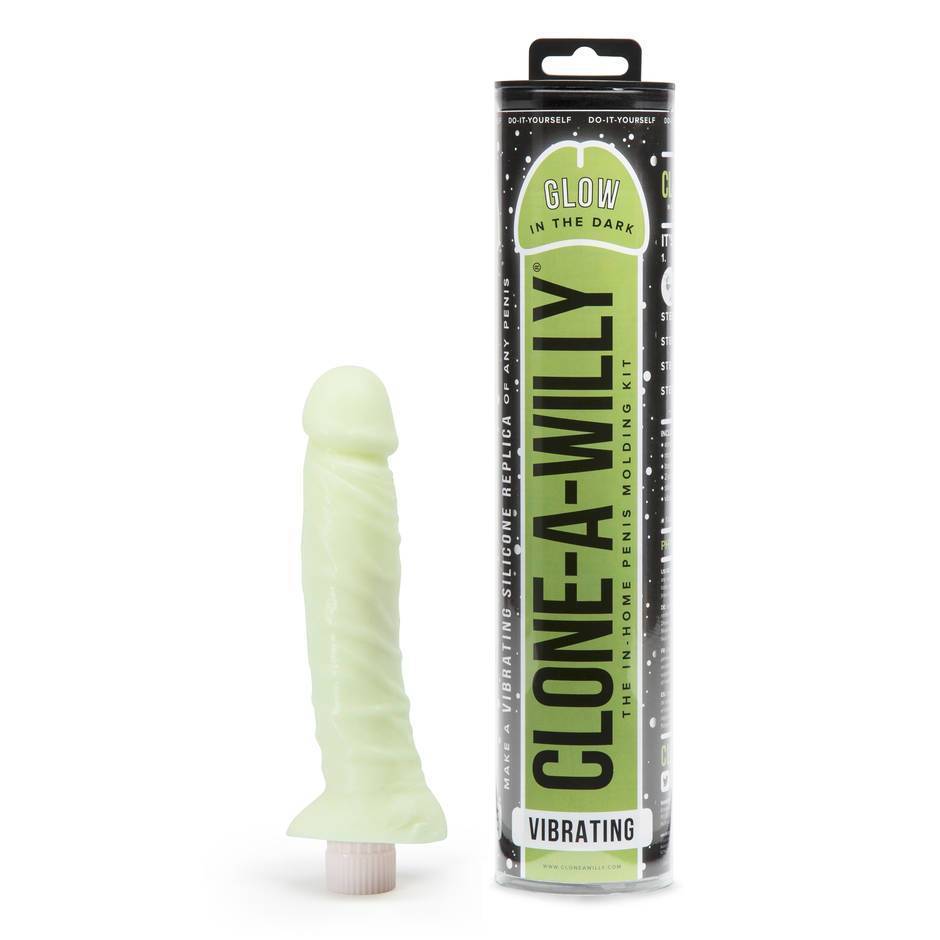 Clone-A-Willy Kit Vibrating - Glow In The Dark Original