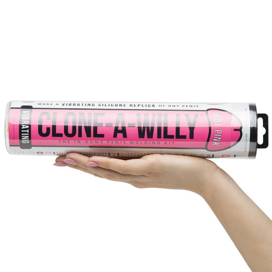 Clone-A-Willy Kit Vibrating - Hot Pink