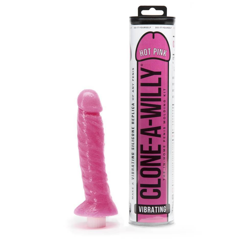 Clone-A-Willy Kit Vibrating - Hot Pink
