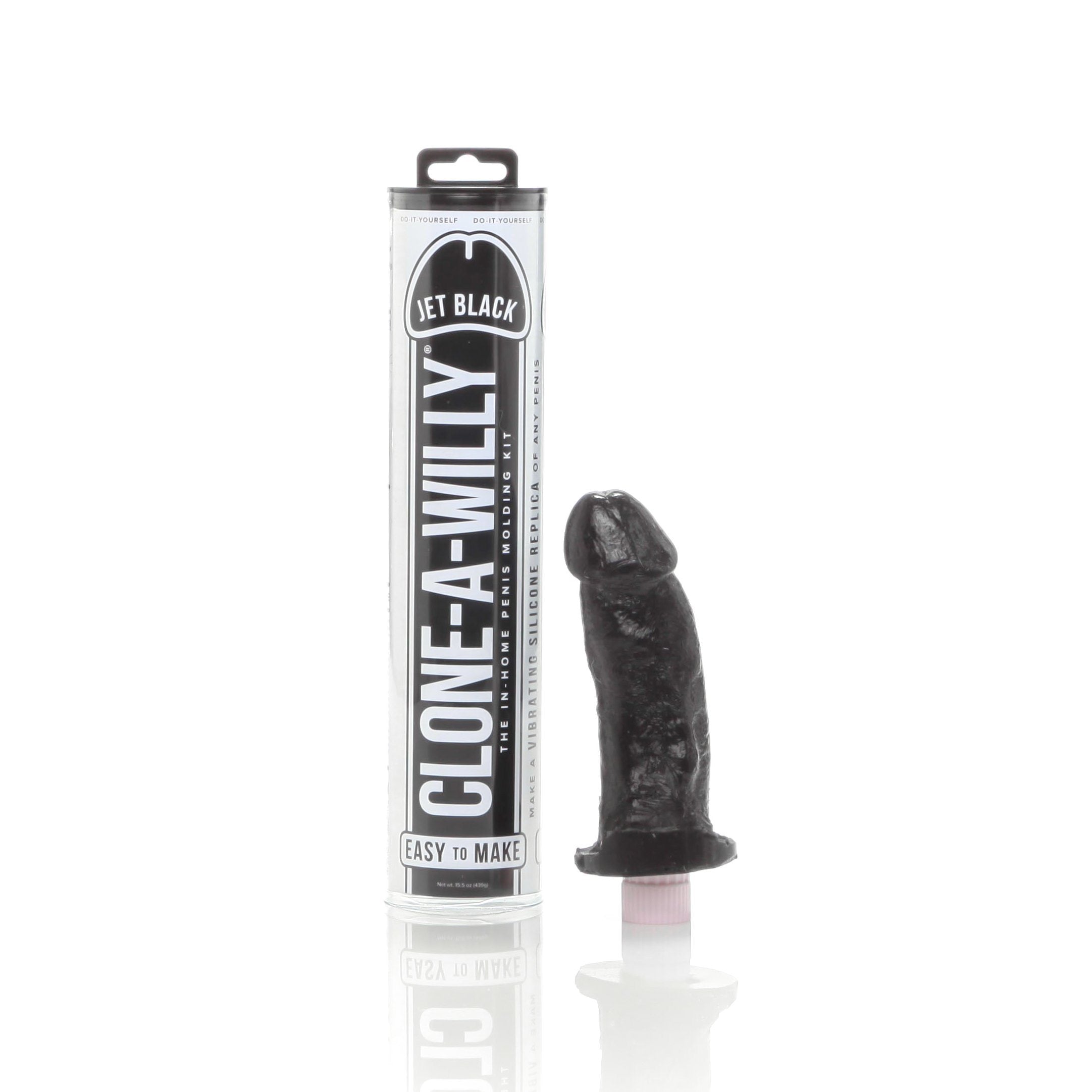 Clone-A-Willy Kit Vibrating - Jet Black
