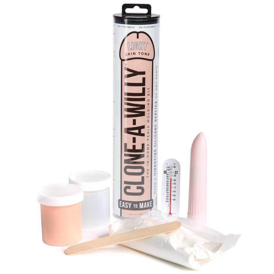 Clone-A-Willy Kit Vibrating - Light tone