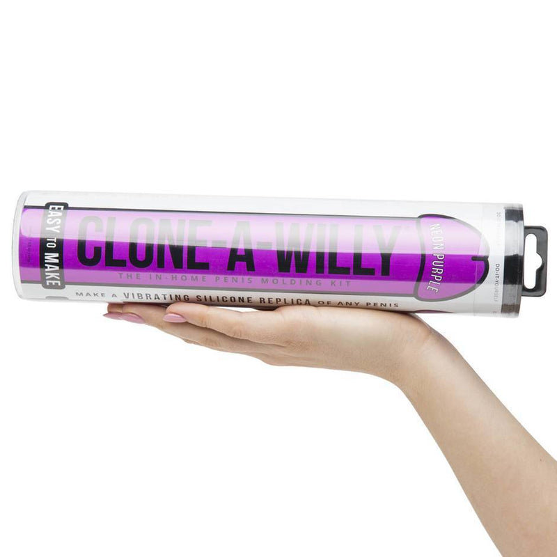 Clone-A-Willy Kit Vibrating - Neon Purple 