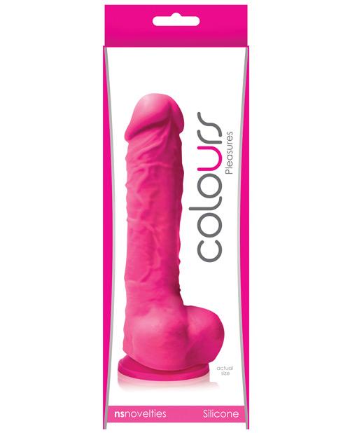 Colours Pleasures Dildo w/Suction Cup - 5/8" 5" Pink