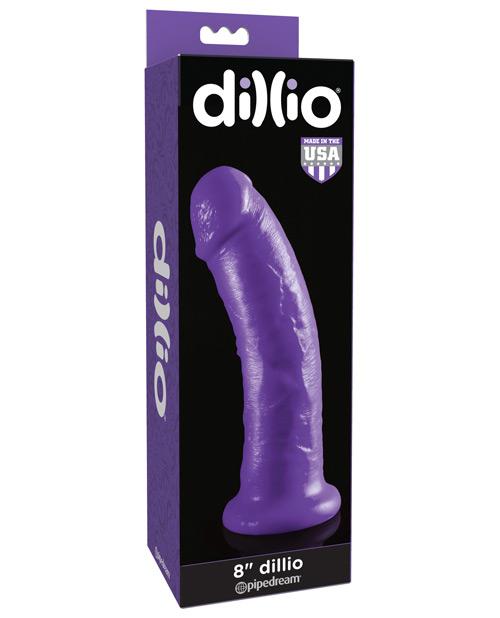 Dillio 8" Dildo pink
