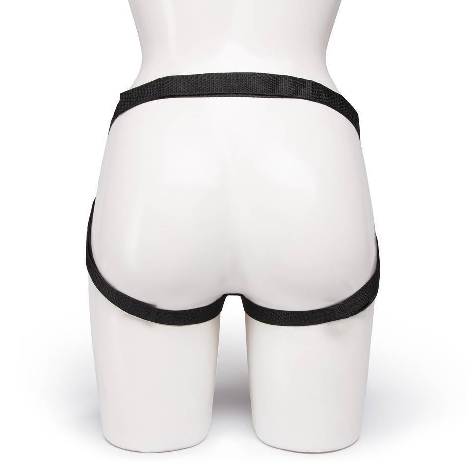 Fetish Fantasy Gold Designer Unisex Strap-On Harness with Dildo