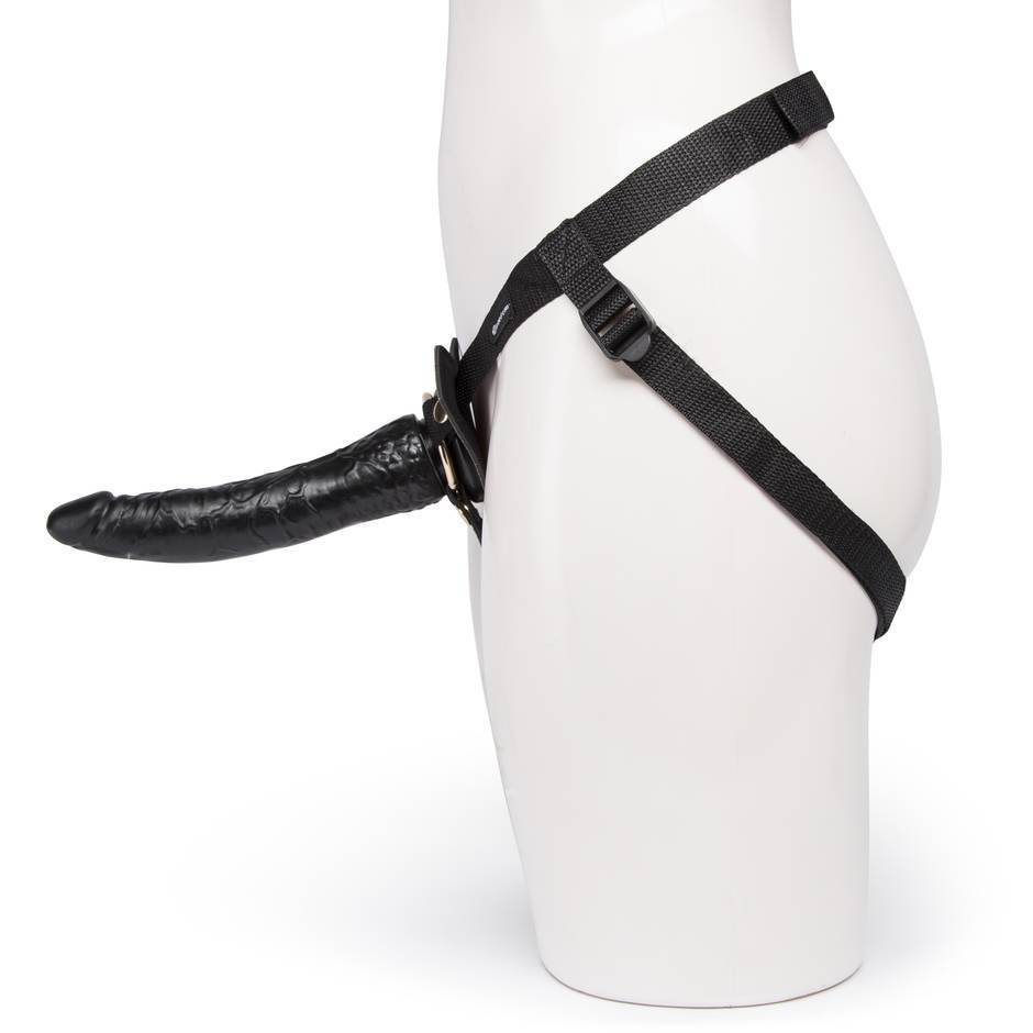 Fetish Fantasy Gold Designer Unisex Strap-On Harness with Dildo