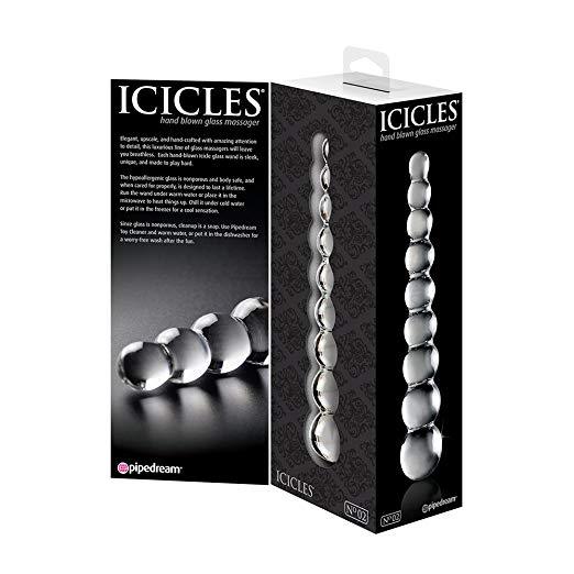 Icicles No. 2 Beaded Glass Massager