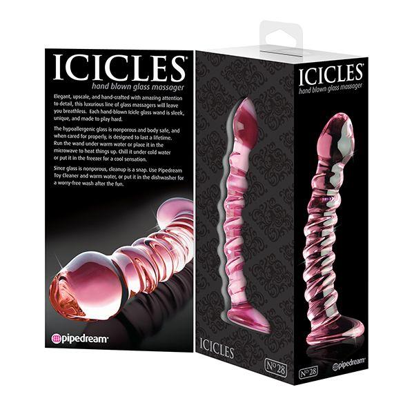 Icicles No. 28 Glass Massager/Dildo