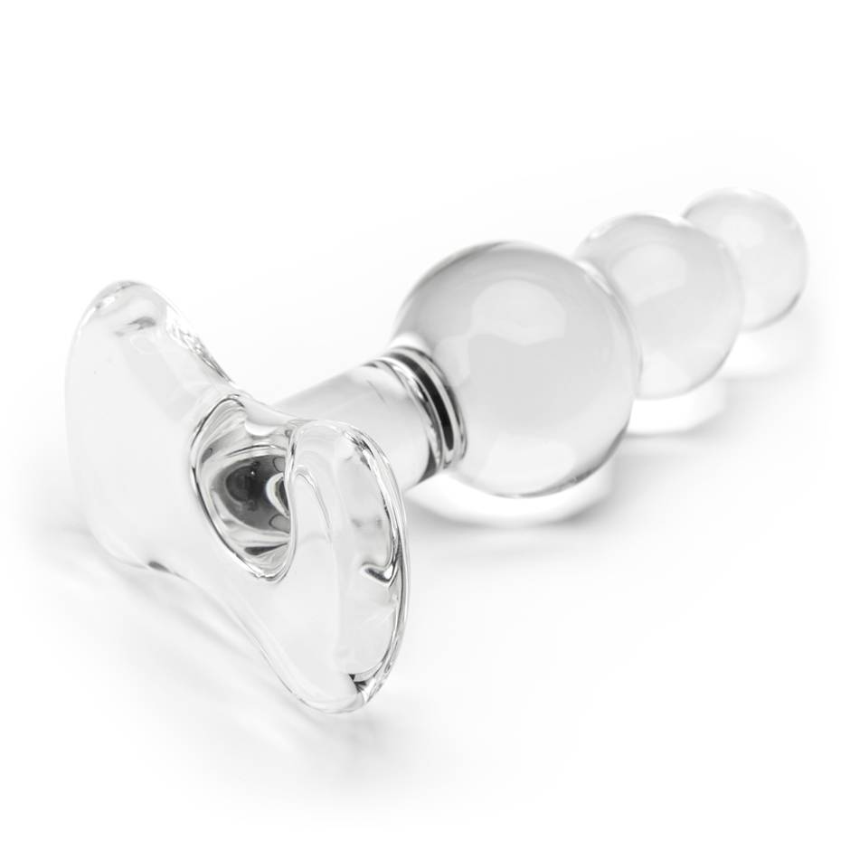 Icicles No. 47 Beaded Glass Butt Plug