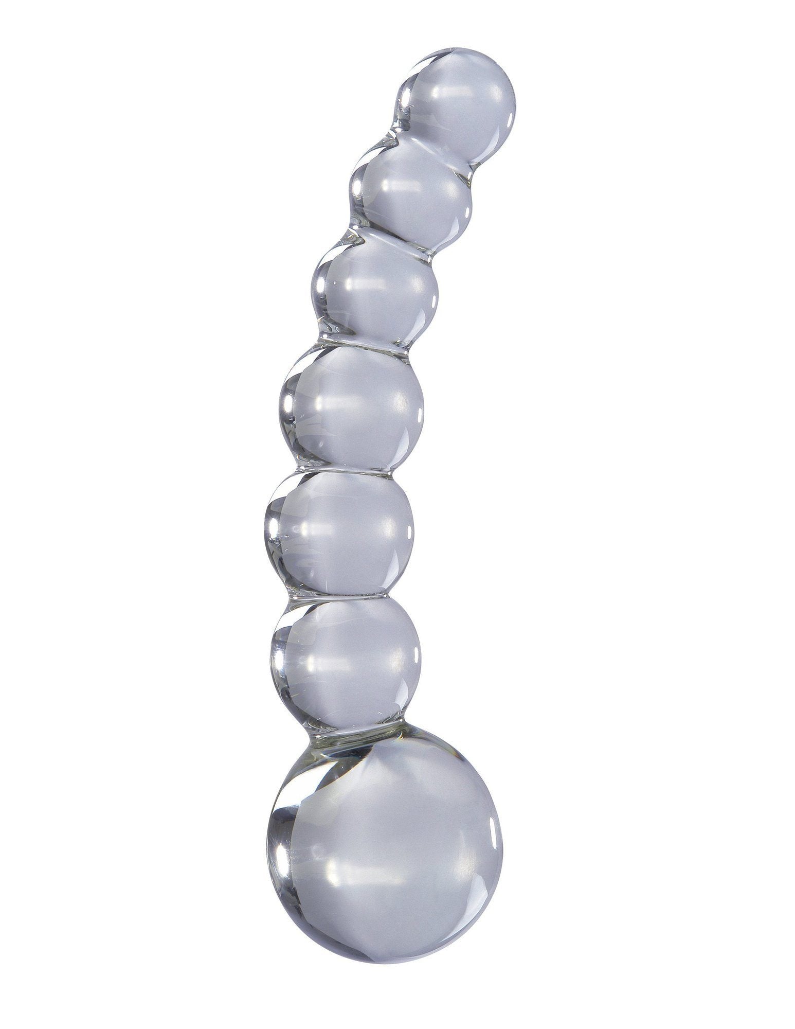 Icicles No. 66 Curved Beaded Glass Massager