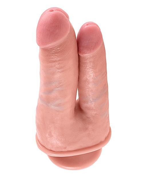King Cock 6" Double Penetrator - Flesh