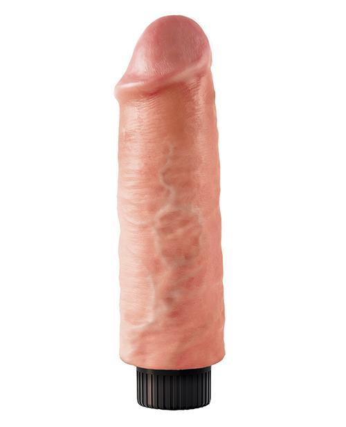 King Cock 6" Realistic Vibrating Dildo
