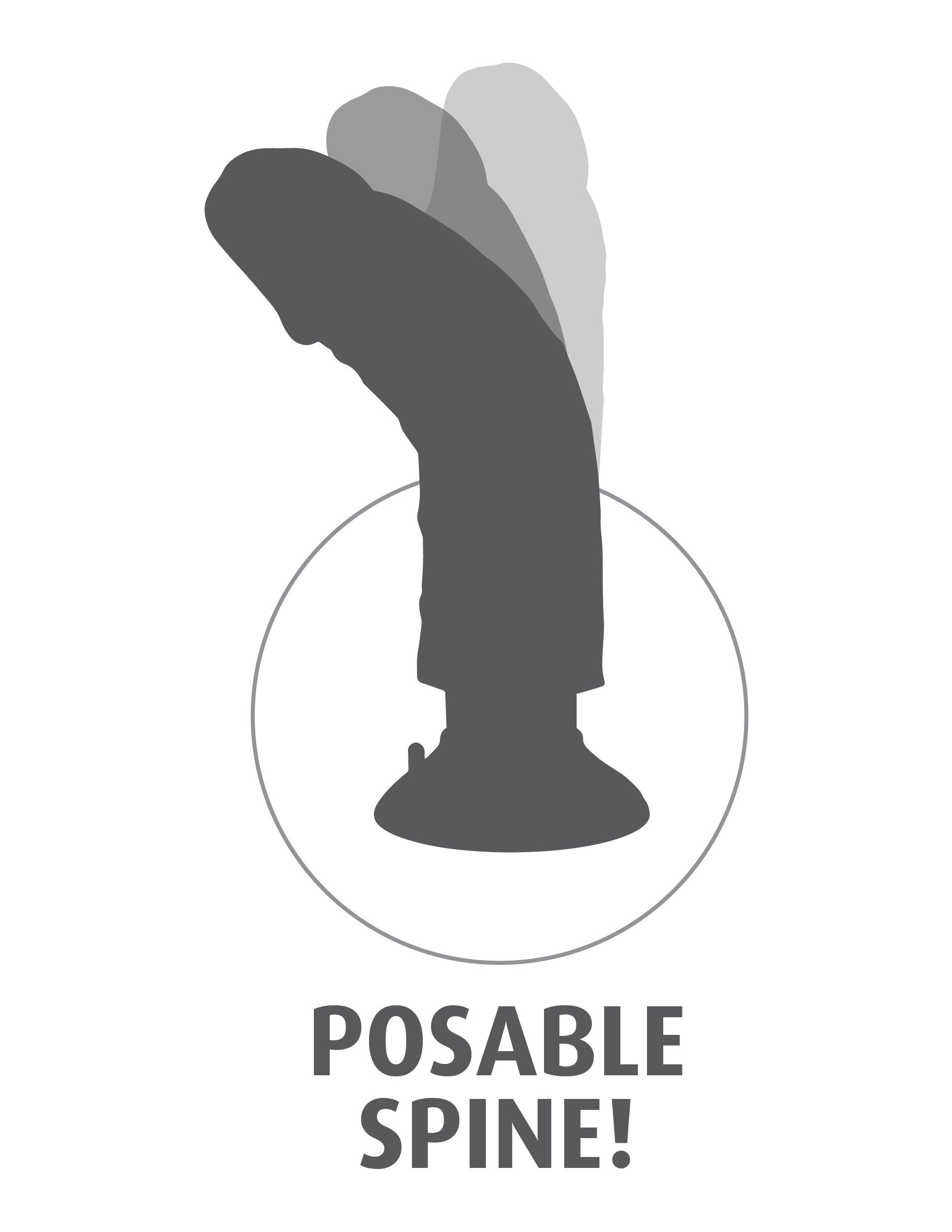 King Cock 8" Realistic Vibrating Dildo With Balls