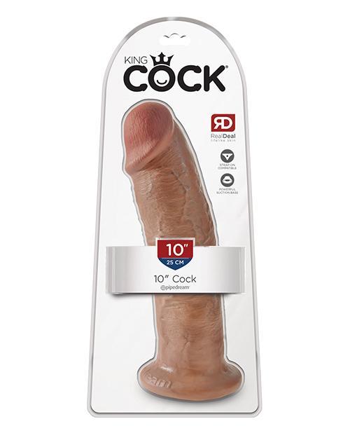 King Cock Realistic Suction Cup 10" Dildo