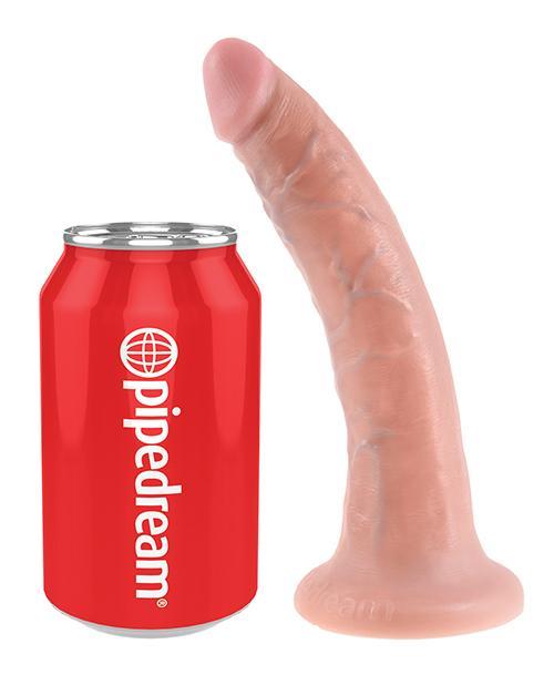 King Cock Realistic Suction Cup 7" Dildo