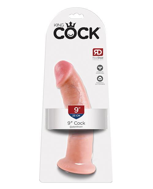 King Cock Realistic Suction Cup 9" Dildo