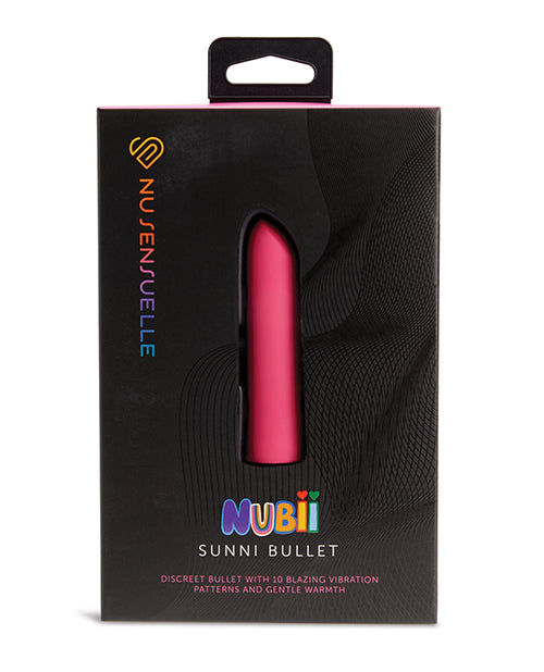 Nu Sensuelle Nubii Sunni Warming Bullet Vibrator