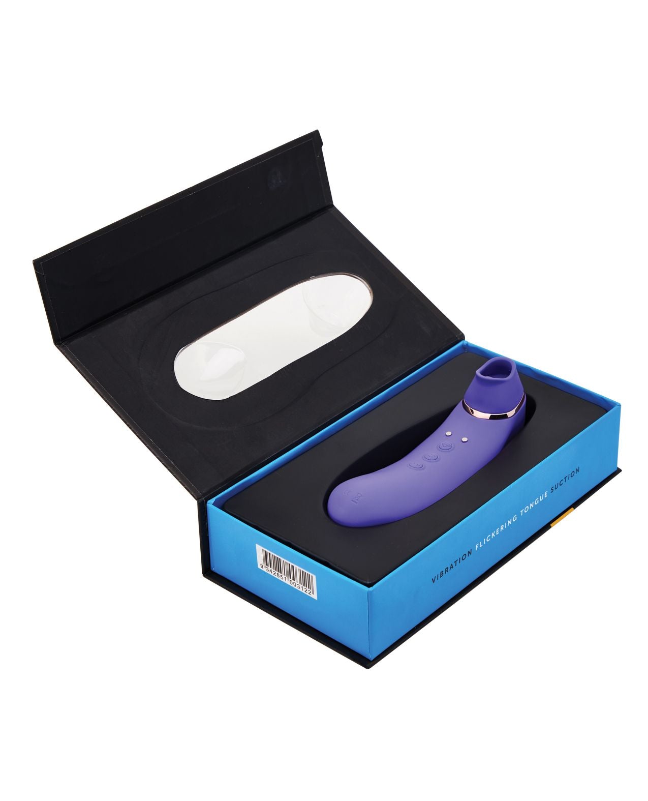 Nu Sensuelle Trinitii Tongue Clitoral Suction Vibrator