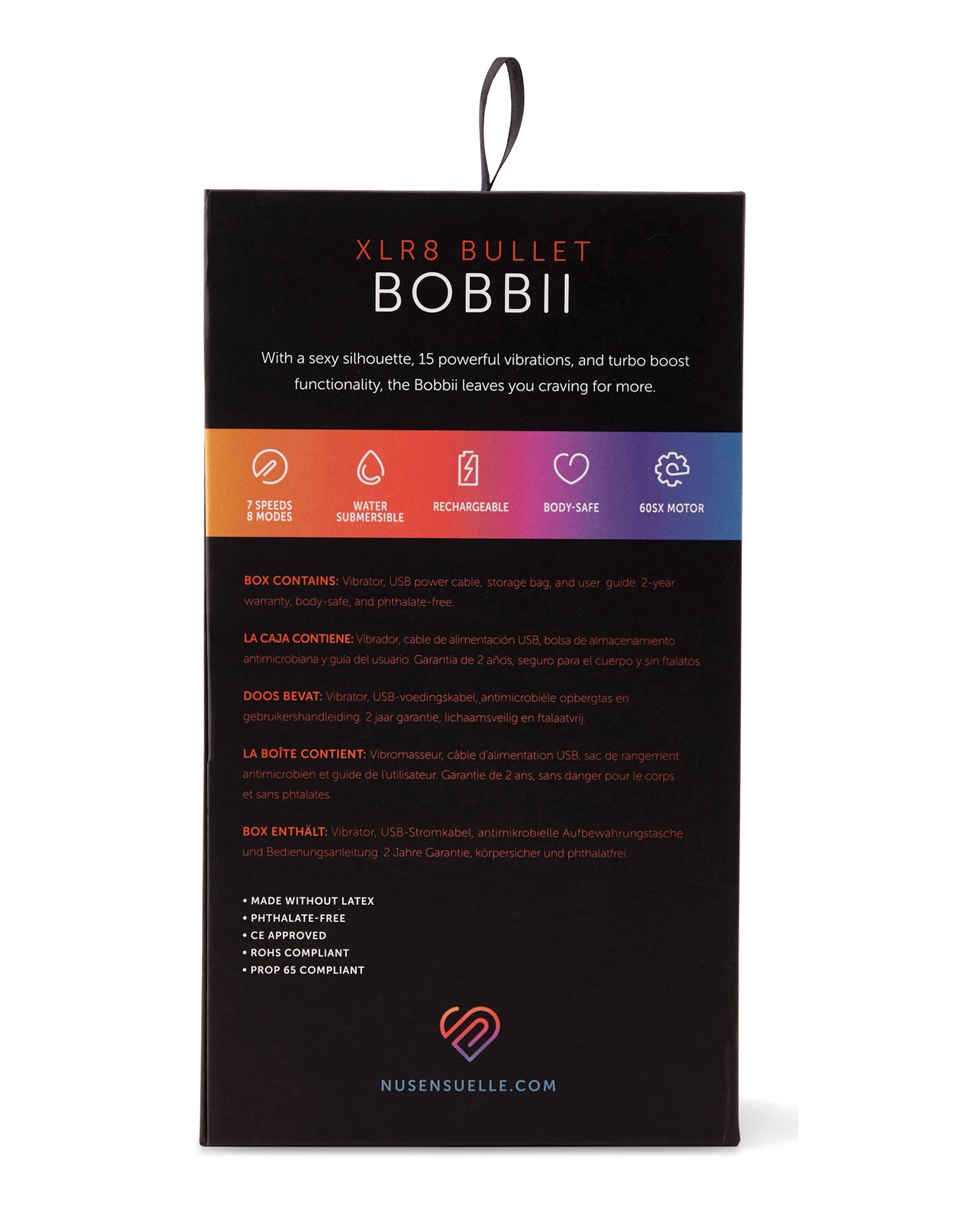 Nu Sensuelle Bobbii XLR8 Bullet Vibrator