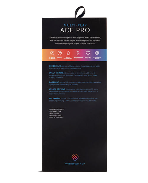 Nu Sensuelle Ace Pro Prostate & G Spot Vibrator