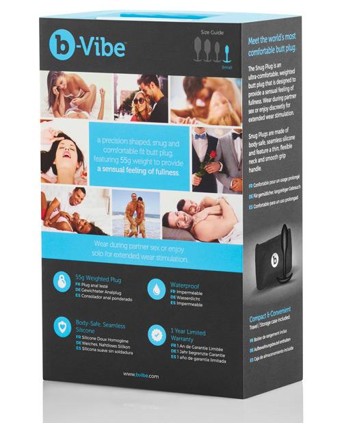 b-Vibe Weighted Snug Plug 1 