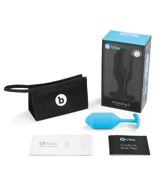 b-Vibe Weighted Snug Plug 3 