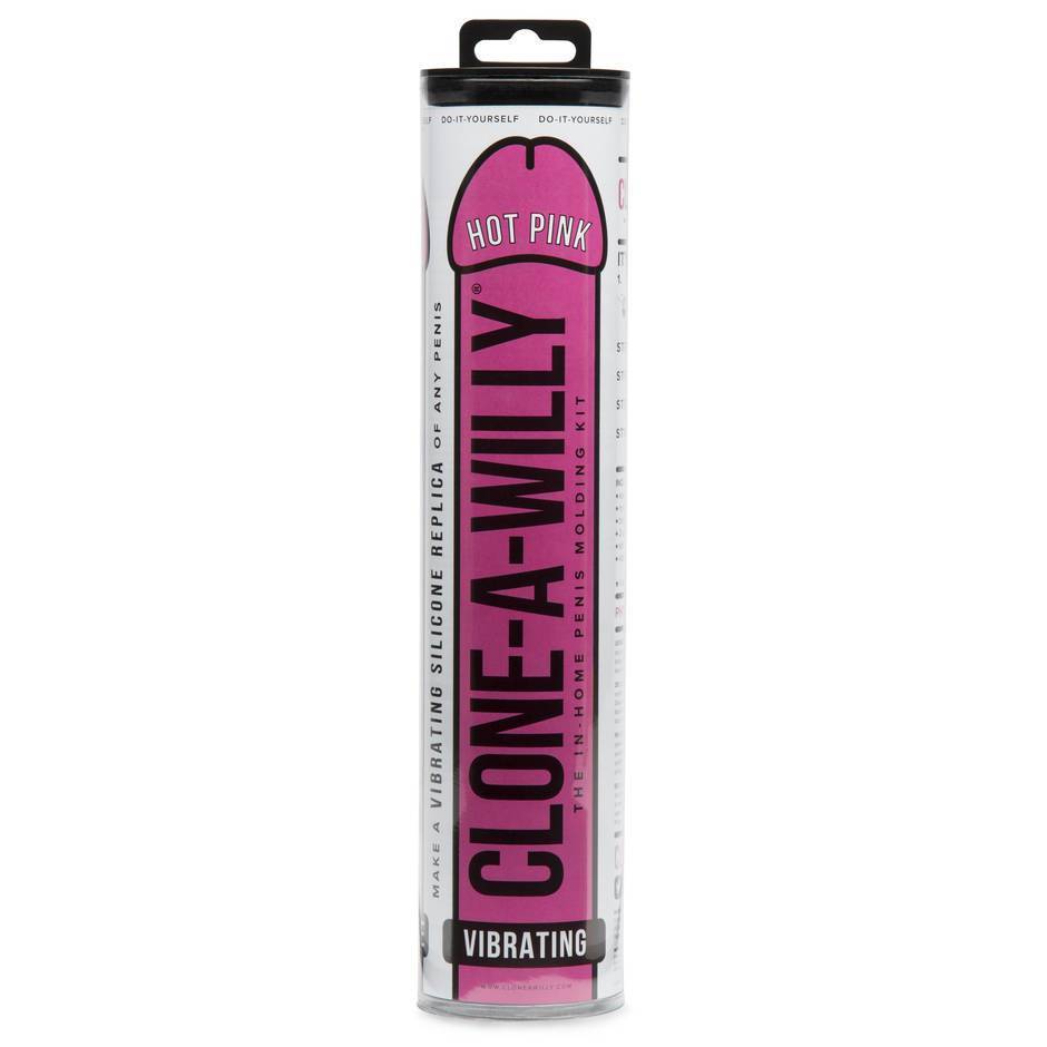 Clone-A-Willy Kit Vibrating - Hot Pink 