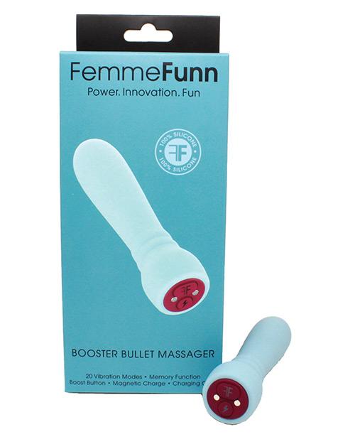 Femme Funn Booster Bullet Vibrator Light Blue 