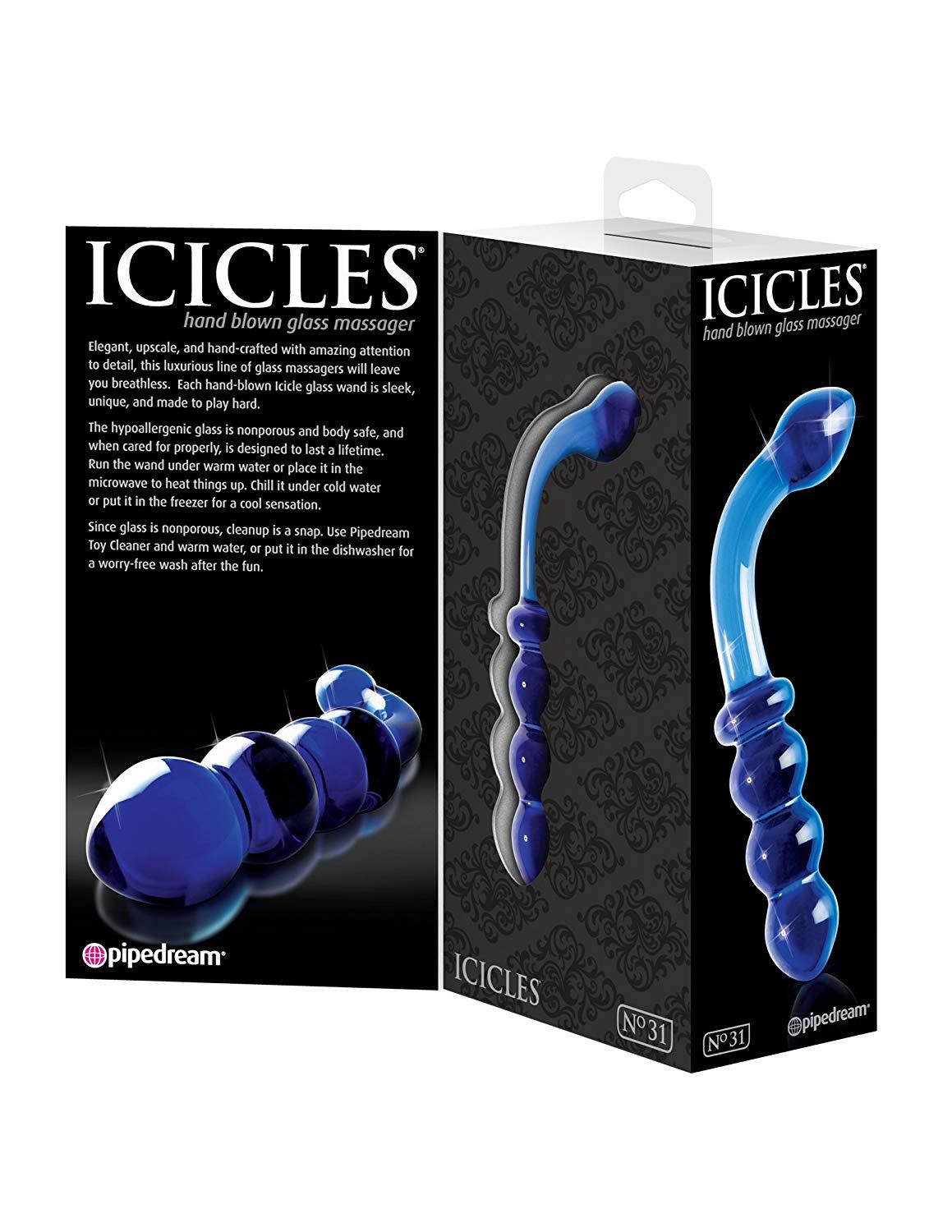 Icicles No. 31 G Spot & P Spot Massager 