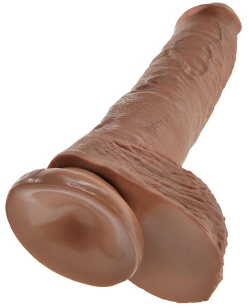 King Cock Realistic Suction Cup 10" Dildo With Balls 