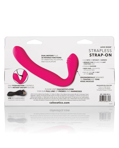 Love Rider Rechargeable Strapless Strap On 