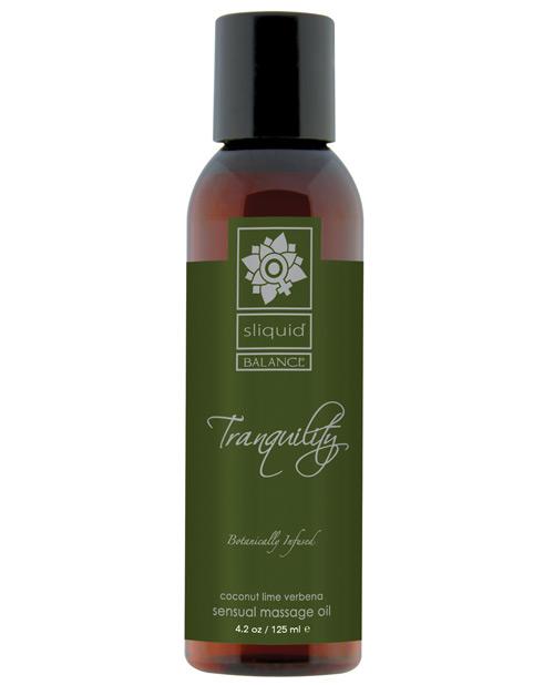 Sliquid Organics Massage Oil - 4.2 oz Tranquility 